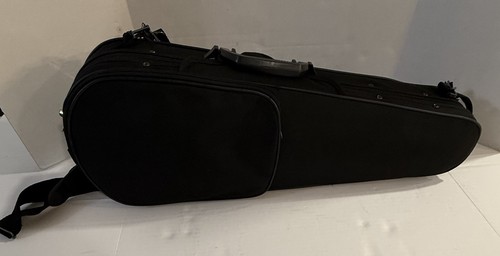 Nylon Soft Triangle 4/4 Full Size Acoustic Violin Case Bag Portable Black