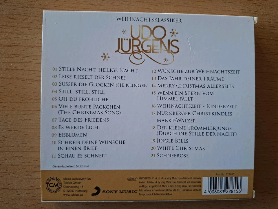 Udo Jürgens " Weihnachtsklassiker "   Top - Bild 2 von 4