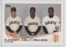 2013 Chevron San Francisco Giants Tim Flannery Roberto Kelly Hensley Meulens 0b0