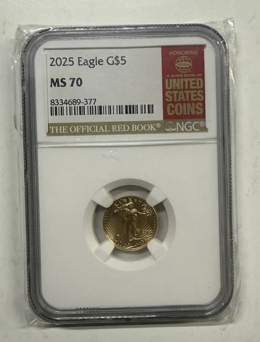 Photo of a 2025 American Gold Eagle 1/10 oz from an eBay sale