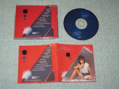 Sheena Easton A Private Heaven Japan-for-Europe CD (EMI, 1984) no barcode, blue