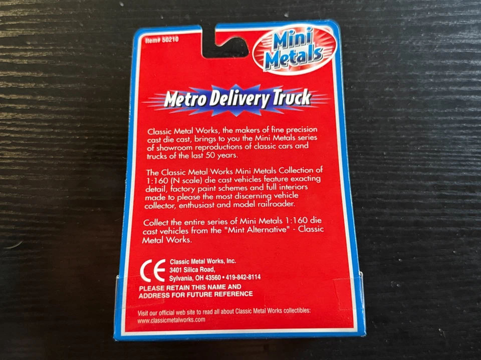 N Scale Mini Metals - CMW #50209 - Metro Delivery Truck - ME3917 - Image 3 of 3