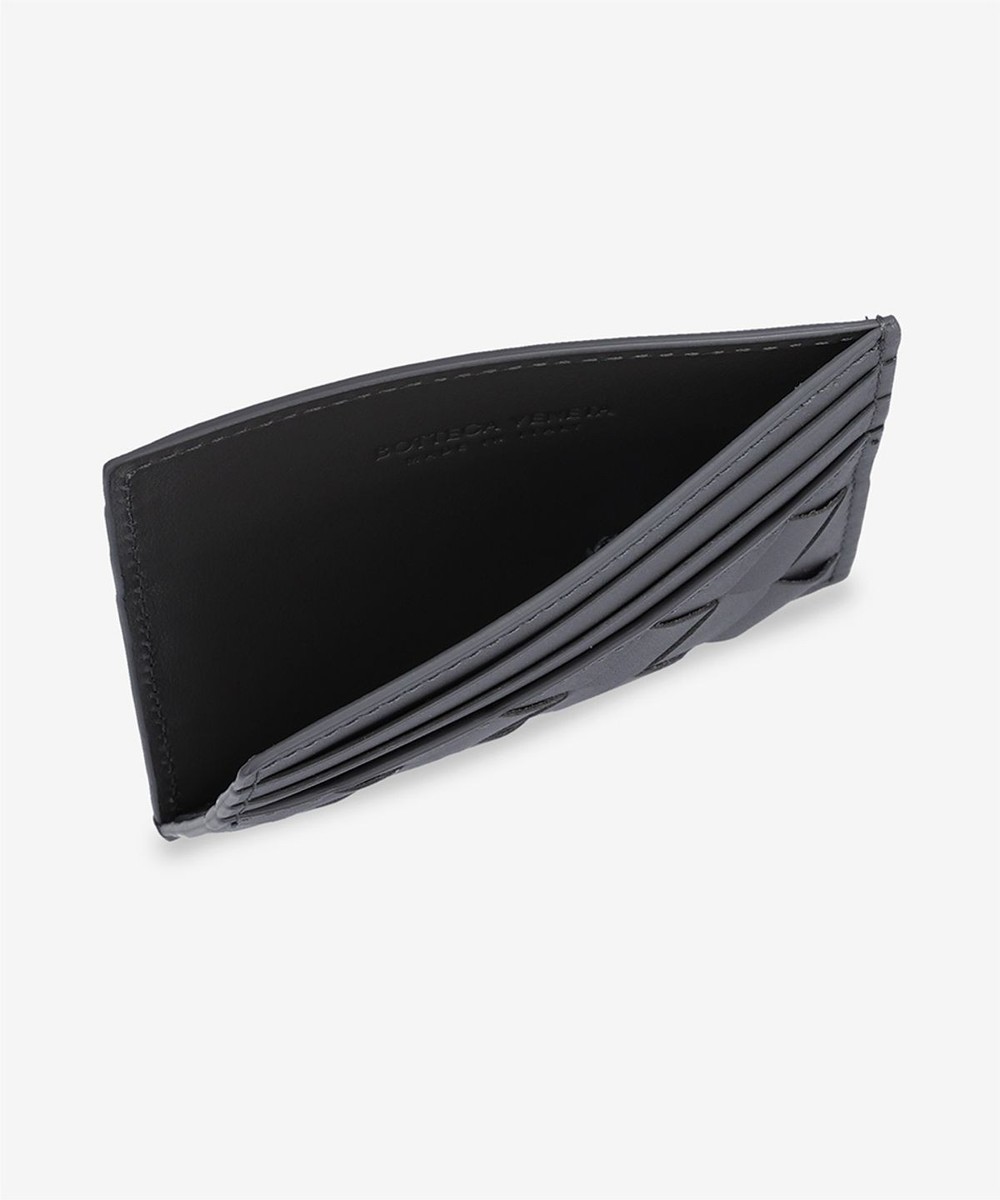 ★BOTTEGA VENETA★ Intrecciato Card Holder Light Grey 162150 Bottega Veneta Intrecciato new light grey card holder