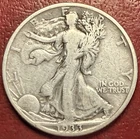 1933-S Walking Liberty Half Dollar. Free Shipping