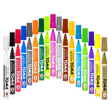 Permanent Paint Pen Oil Based Art Marker Waterproof Medium Glass Wood Stone Set