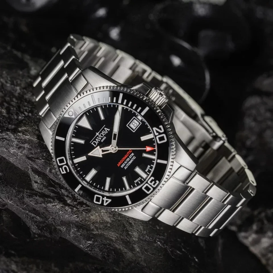 Davosa Argonautic 39 Automatik 161.532.50 inkl. Original Nylonband NEU - Bild 3 von 4