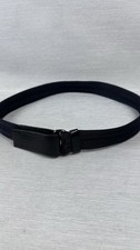 Prada Nylon Black Women  s Belt Hoop And Loop Closure Size XXS
