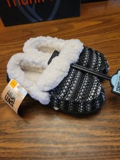 Womens Muk Luks Slippers Size Medium 7-8 Cozy Indoor/Outdoor Soles