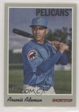 2019 Topps Heritage Minor League Edition Flip Stock Aramis Ademan #5 s5j