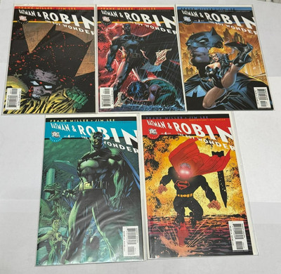 All- Star  Batman & Robin- #2a, #2b, #3, #4a & #4b-First Prints & Variants 