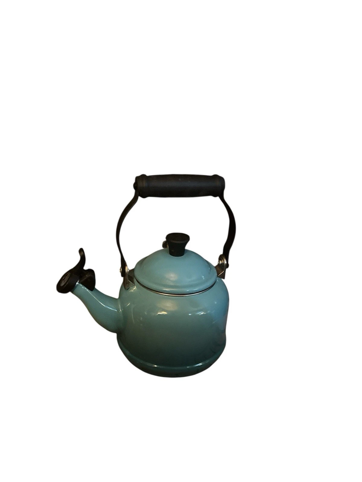 Le Creuset Tea Kettle Blue 1.25 Qt -1.1L Tea Pot Demi Ombre