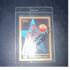 1990 SkyBox 1989-90 Sam Mitchell #171 Minnesota Timberwolves Autographed Card