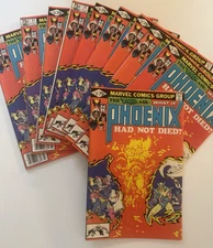 What If #27 (1981) X-Men Ask: Phoenix Had Not Died - Lot of 10 Comics