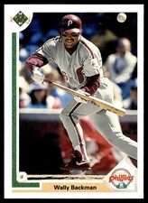 1991 Upper Deck Wally Backman Philadelphia Phillies #790