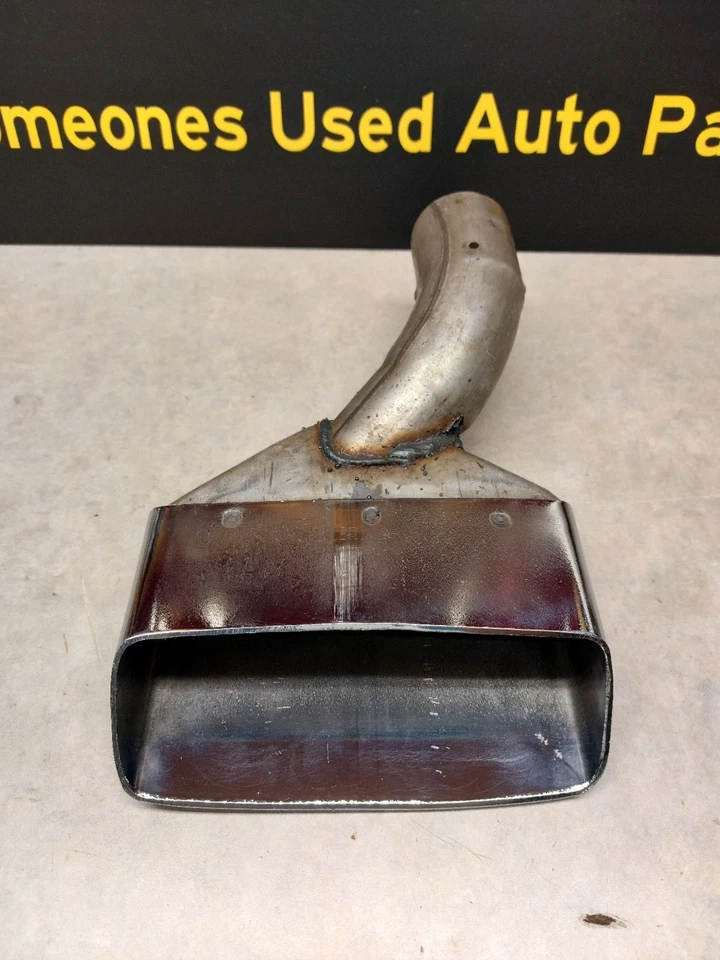 Punta de escape cromada Plymouth Cuda 74 73 72 71 Barracuda NOS Mopar 1970-1974 Foto 2 de 4