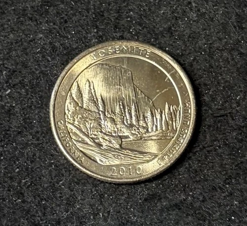 2010-D America the Beautiful Quarters Yosemite — photo from the most recent tracked eBay sale