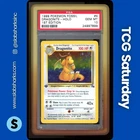 1999 POKEMON FOSSIL 1ST EDITION #4/62 DRAGONITE HOLO RARE PSA 10