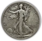1923-S Walking Liberty Half Dollar Very Fine VF Coin #26317