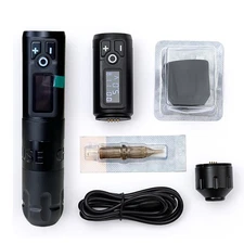 Tattoo Machine Kit Rotary Pen Wireless Tattoo Power Supply With 2pc Battery Pack