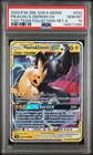 POKEMON INDONESIAN SUN & MOON TAG TEAM COLLECTION PIKACHU & ZEKROM GX PSA 10