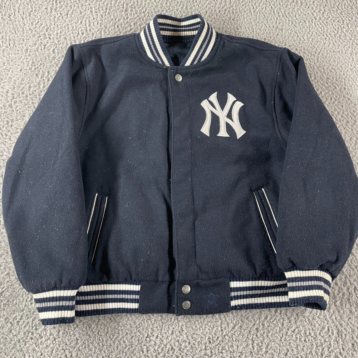 '96年 JEFF HAMILTON ニューヨークヤンキース スタジャン M 96年 JEFF HAMILTON ニューヨークヤンキース スタジャン M 96年