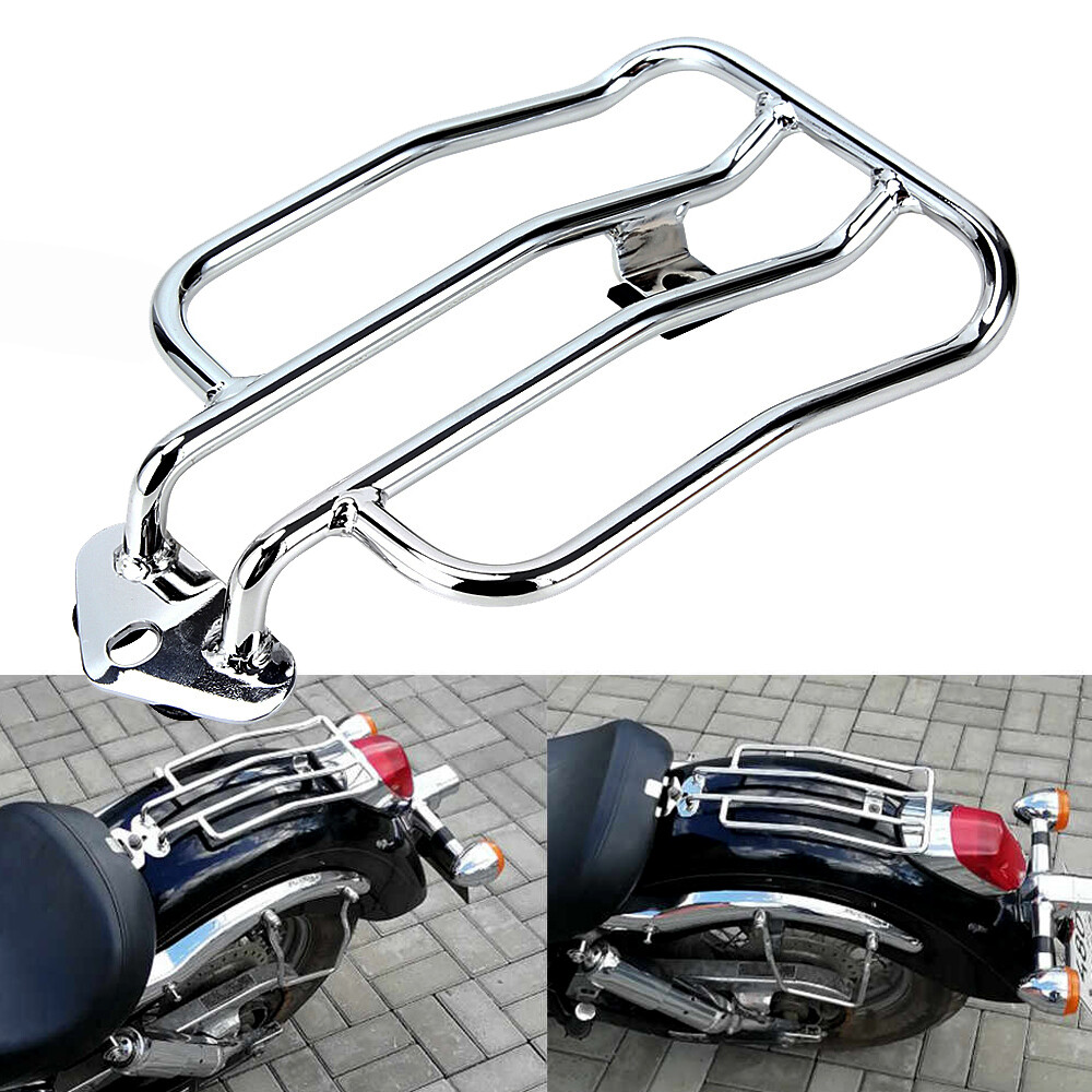 シーシーバー Harley 2014-20 Chrome Deactable Backrest Sissy Bar