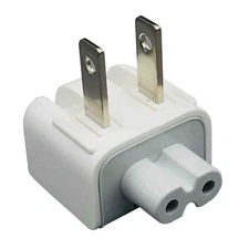 NEW Genuine MagSafe AC Wall Adapter 607-8083 Apple DUCKHEAD 2 Prong Plug OEM