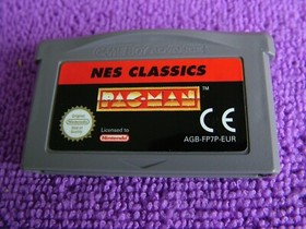 NES Classics Pac Man - Gameboy Advance Game - Complete 