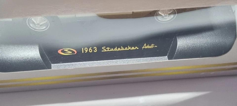  Christmas in July 1/43 Signature Models 1963 "Studebaker Aventi" Gold  - Image 2 of 4