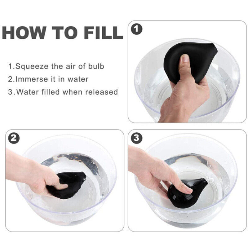 Anal/Vaginal Bulb Douche Enema Anal Irrigation Colonic Cleaner Rectal Syringe US