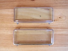 Vintage 1930's Royal Typewriter Glass Side Panels 