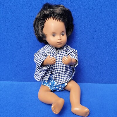 SASHA MORGENTHALER KÜNSTLER PUPPE 30 CM JUNGE BABY DOLL POUPEE 70ER JAHRE