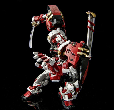 HiRM Hi-Resolution Gundam Astray Red Frame Powered Red 1/100 model