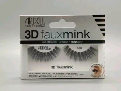 Ardell: 3D Fauxmink - Künstliche Wimpern - 860 - 1 Paar