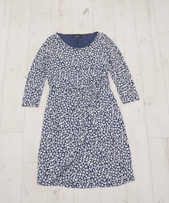 Weekend Max Mara Sport Max Puffs Drapery Dress Flowers Print