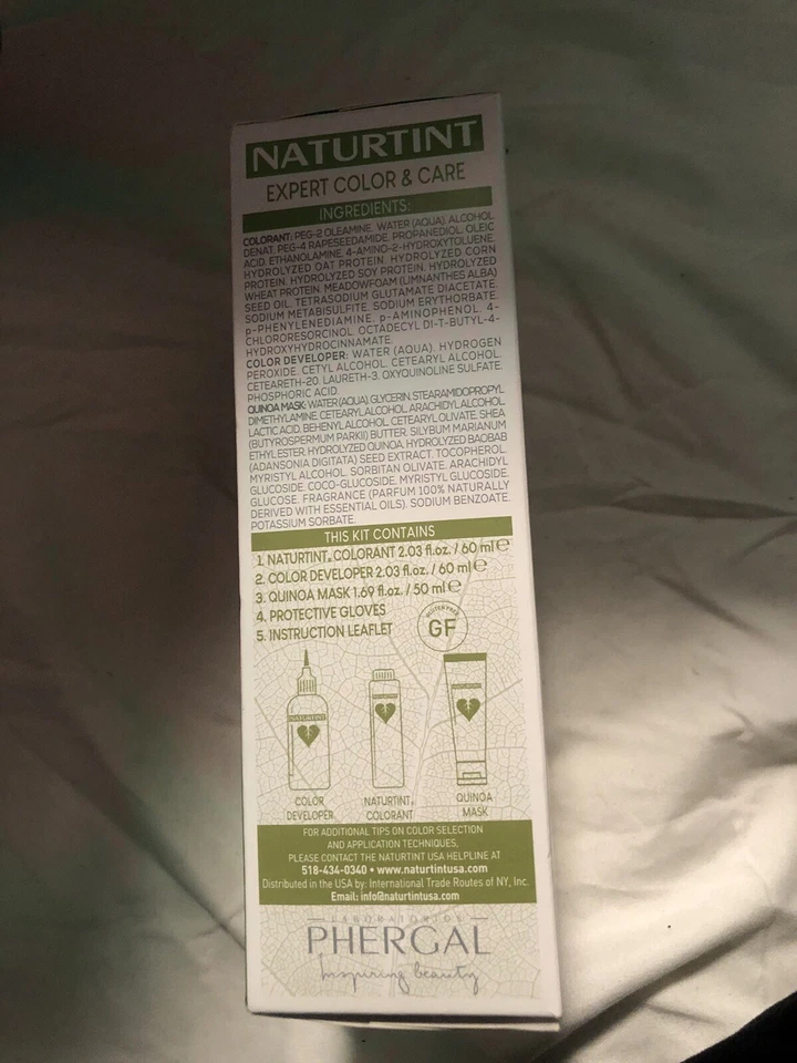 Gel de color permanente para cabello Naturtint 5M caoba claro castaño paquete de 3 5,75 fl oz Foto 3 de 4