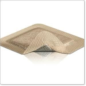 Mepilex Border Ag Antimicrobial Foam Dressing with Silver 6 x 6 Box of 5