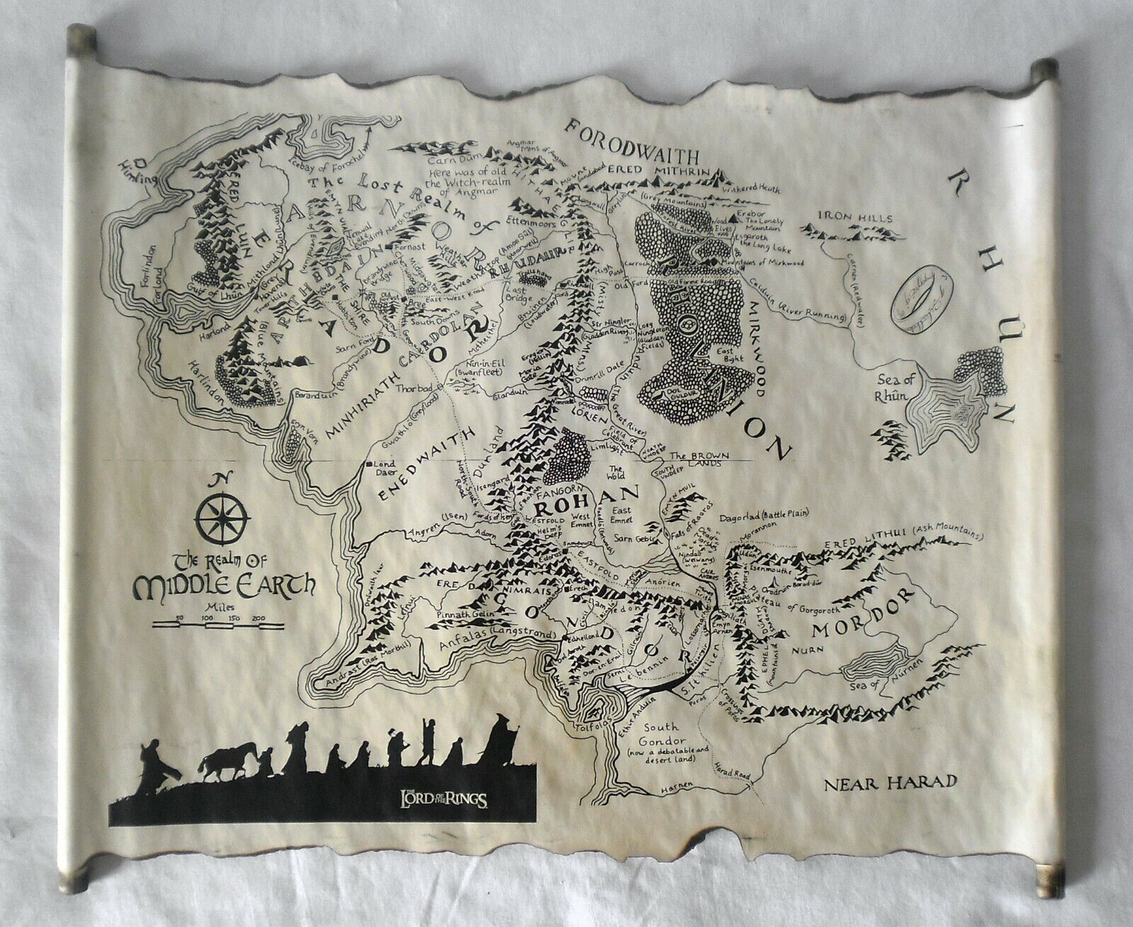 Made a map of Beleriand because why not :) : r/lotr