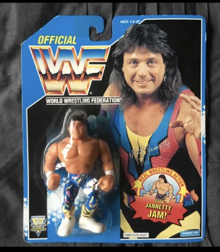 Wwf Hasbro Moc Marty Jannetty Very Good Condition...