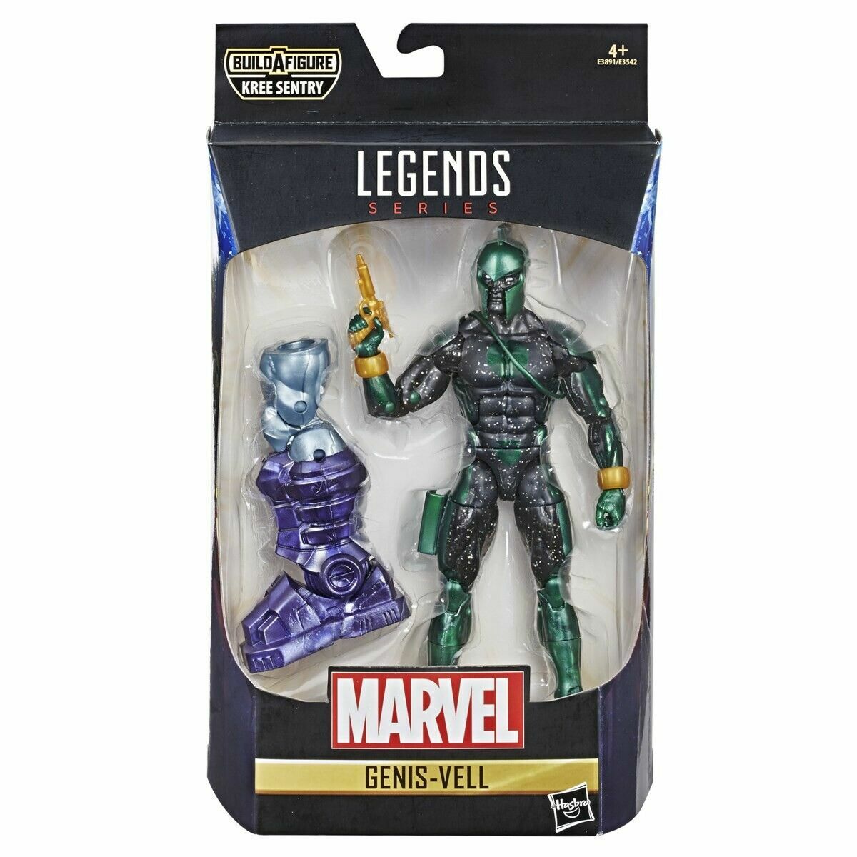 GENIS-VELL baf KREE SENTRY captain marvel legends NEW action
