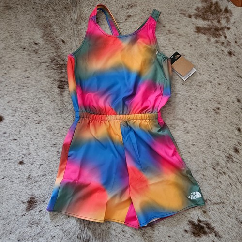 The North Face Big Girls’ Amphibious Romper Multicolor Size XXL (18-20) NEW - Picture 3 of 16