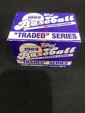 1985 Topps Traded Series Baseball Factory Set Tape Intact 132T Cards UNOPENED