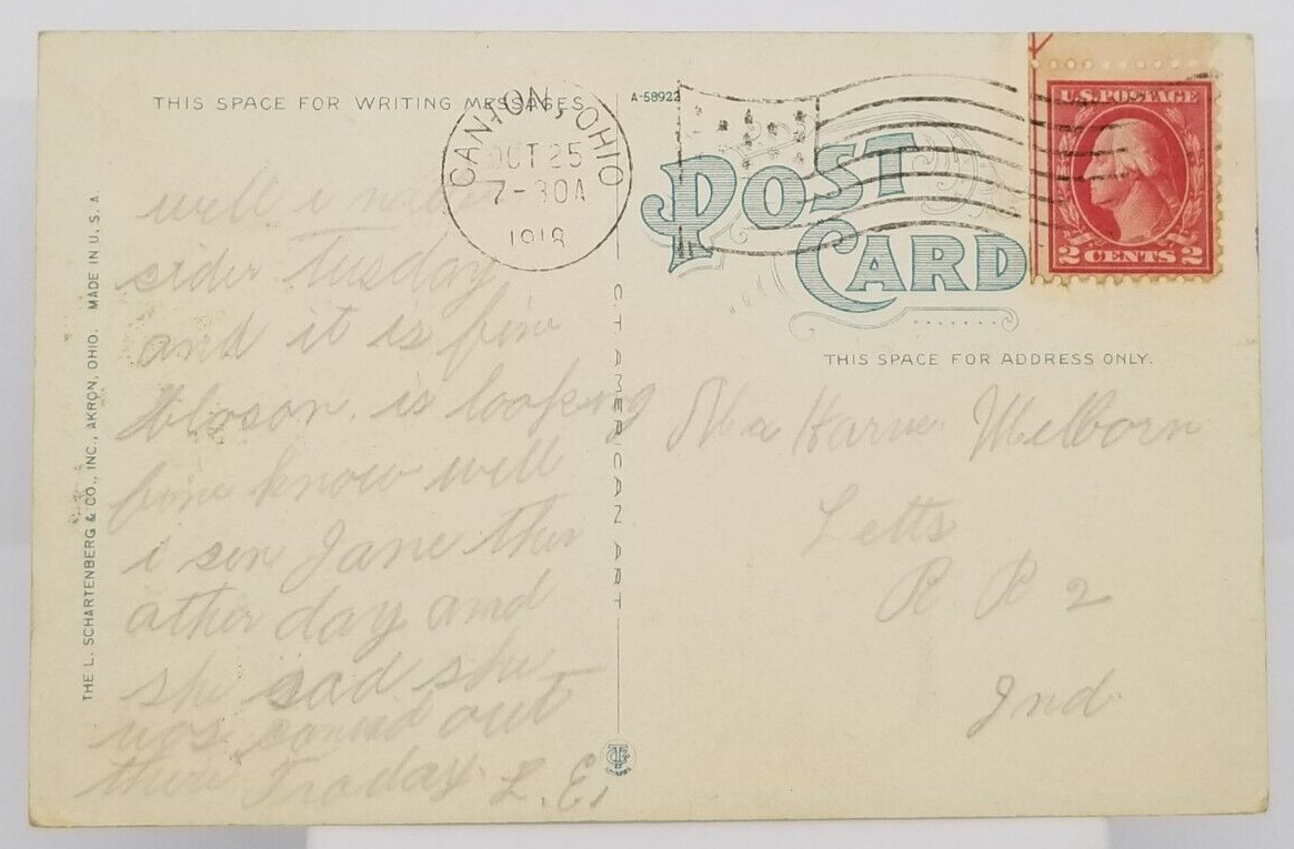 OHIO Canton Bath House Meyers Lake c1918 OH Postcard eBay