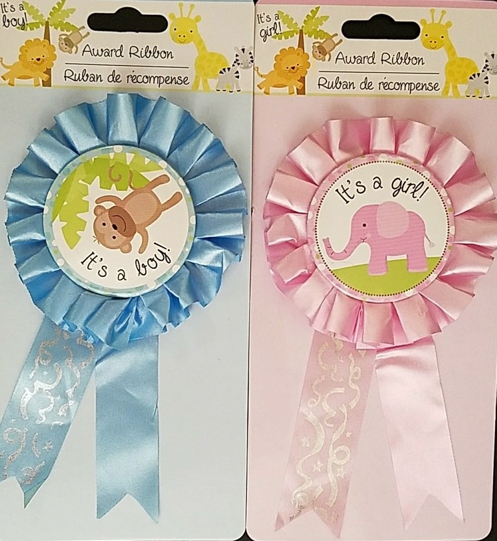 Gender Reveal Dollar Tree It's A Boy Decorations Baby Shower