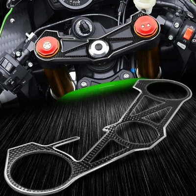 Handle Bar Yoke+Fuel/Gas Cap Cover Sticker Pad 12-18 Ninja ZX-6R