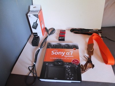 Sony Alpha 7: Großes Zubehörset! Akkus, etc..