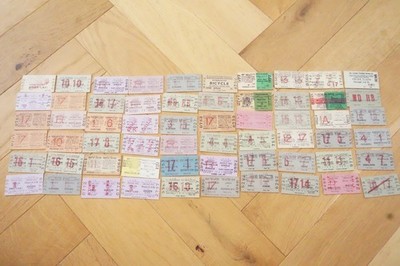 Liverpool Oberbahn Zugticket x50 LOH Ref B