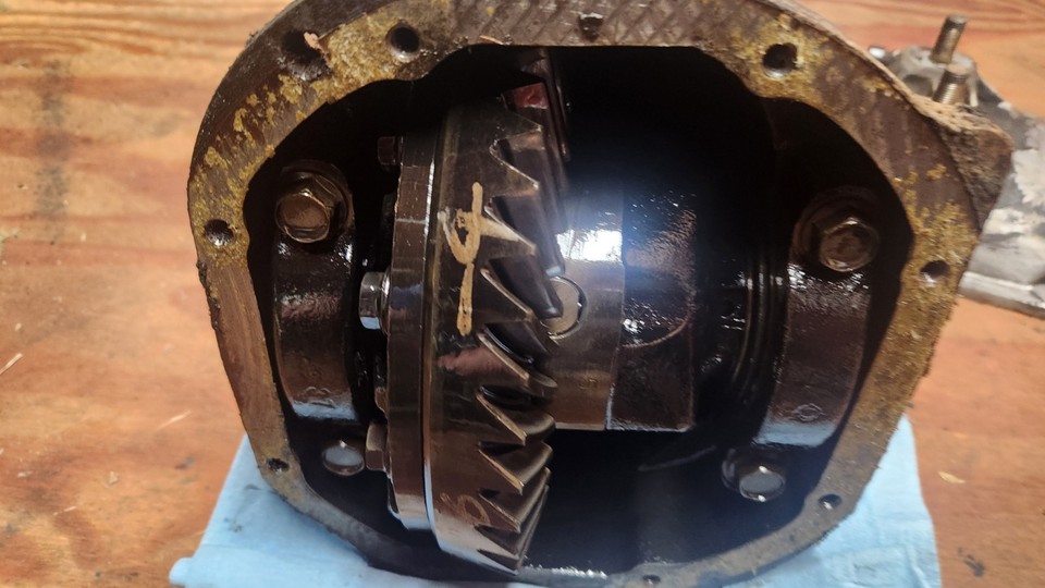 Turbo Datsun 280zx Rear End Differential 3.545 Ratio Open Diff Axle ...