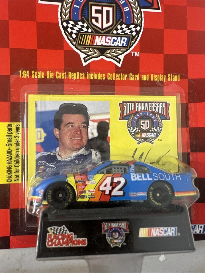 Racing Champions 50 Aniversario Joe Nemechek #42 Bell South 1/64 Diecast Foto 2 de 4