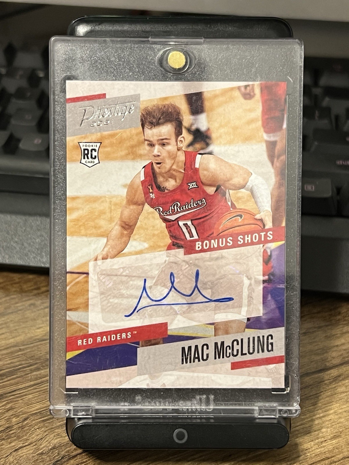 🔥Panini 2021-22 Chronicles Prestige Bonus Shots Mac McClung Auto RC PBMMC🔥